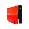 Vantec NexStar 3 External 3.5" Hard Drive Enclosure - Brilliant Red