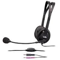 Cyber Acoustics Speech Recognition Stereo Headset & Boom Mic