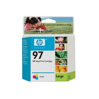 HP 97 Tri-color Inkjet Print Cartridge