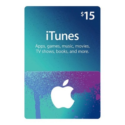 $15 Itunes Store Gift Card