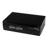 StarTech 2 Port DVI USB KVM Switch with Audio and USB 2.0 Hub - KVM / audio switch - 2 ports - desktop