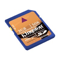 Kingston Digital 2GB Elite Pro Secure Digital Card