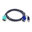 Aten Technology Micro-Lite 2L-5203U - keyboard / video / mouse (KVM) cable - 10 ft