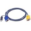 Aten Technology 2L-5202UP - keyboard / video / mouse (KVM) cable - 6 ft