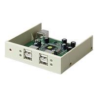 Belkin Hi-Speed USB 2.0 Drive Bay Hub - Ivory