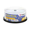 Verbatim DVD+R DL x 20 - 8.5 GB - storage media 95310