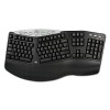 Adesso Tru-Form Media - Contoured Ergonomic Keyboard with Hot Keys - USB + PS/2 - Black PCK-208B