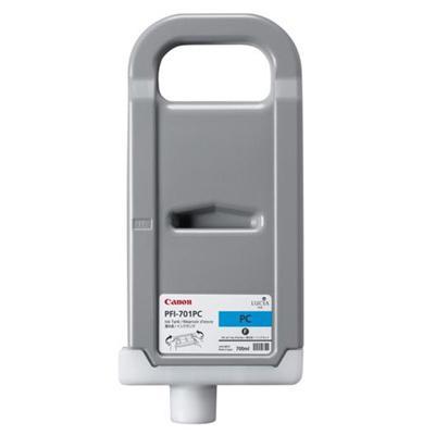 Buy Canon Pfi-701pc 700ml Pigment Photo Cyan Ink Tank by Canon