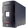 Buffalo Technology DriveStation Duo HD-W1.0TIU2/R1 - Hard drive array - 1 TB - 2 bays ( SATA-150 ) - 2 x HD 500 GB - FireWire, Hi-Speed USB (external)