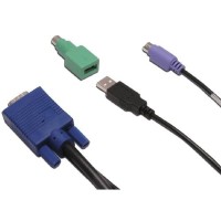 Avocent Keyboard / video / mouse / USB cable kit - 15 ft
