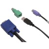 Avocent Keyboard / video / mouse / USB cable kit - 15 ft