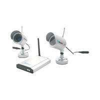 Swann Communications Night Hawk - CCTV camera - weatherproof - color ( Day&Night ) - 380 TVL - audio - DC 8 V (pack of 2 )