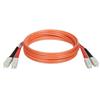 TrippLite 15M/50ft. SC/SC 62.5/125 Duplex Multimode Fiber Optic Patch Cable