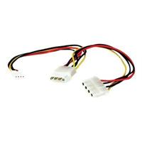 Startech Power splitter - 4 pin internal power (M) - 4 pin internal power, 4 pin mini-power connector (F)