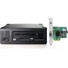 HP Smart Buy StorageWorks Ultrium 920 SAS External Tape Drive bundled with HP Modular Smart Array SC44Ge 1-ports Int/1-ports Ext PCIe x8 SAS Host Bus Adapter