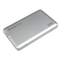 Soyo 20GB USB2.0 SlimEx Platinum 1.8” Hard Drive