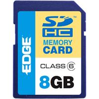  EDGE 8GB ProShot Secure Digital High Capacity Flash Memory Card