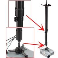 Draper, INC. Aero Accuset Adjustable Projector Mount 20" to 37.5"