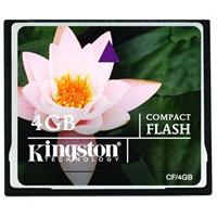 Kingston Digital 4GB CompactFlash Memory Card - Standard