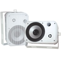 Pyle PRO PDWR50W - Left / right channel speakers - 250 Watt - 2-way - white