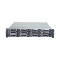 Promise VTrak E310f - Hard drive array - 12 bays ( SATA-300 / SAS ) - 0 x HD - 4Gb Fibre Channel (external) - rack-mountable - 2U VTE310FD