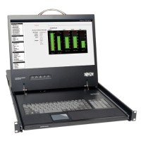 TrippLite 1U Rackmount Console - KVM console - 19" B021-000-19
