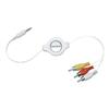 Belkin Retractable Television Cable for iPod - video / audio cable - 5 ft