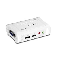 TRENDnet TK 209K - KVM / audio switch - 2 ports - desktop TK-209K