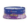 Verbatim DVD+R DL (Double Layer) 8.5GB 8X - 15 pack, Spindle