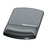 Fellowes Mouse Pad with Microban Protection - mouse pad with wrist pillow 9175101