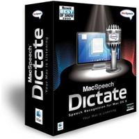 Macspeech Dictate - Speech Recognition Software with Headset