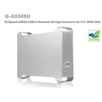 MacAlly Peripherals Hi-Speed eSATA/USB 2.0 External Storage Enclosure for 3.5" SATA Hard Disk Drive