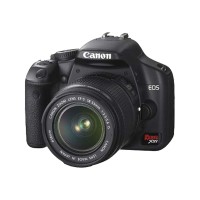 Canon Digital Rebel XSi 12.2 Megapixel Digital SLR Camera with EF-S 18-55 IS Lens - Black