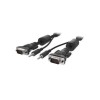Belkin 10 ft HD-15 mini-phone stereo 3.5 mm &nbsp;(M) &nbsp;HD-15, mini-phone stereo 3.5 mm &nbsp;(M)