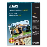 Epson 8.5" x 11" Presentation Paper Matte - 100 Sheets