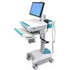Ergotron StyleView LCD Cart, Powered 66 Ah System SV32-32025