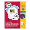 Avery Dennison Stretchable Fabric Transfers - iron-on transfers - 5 sheet(s)