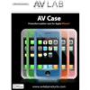 AV LAB 5 Colors Silicone Case with Clear Screen Protector for iPhone AV-IPH-SCASE