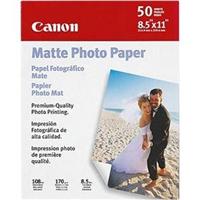 Canon MP-101 8.5" x 11" Matte Photo Paper - 50 Sheets
