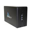 Cavalry Storage 1TB CADA USB/eSATA 2-bay RAID Disk Array for PC