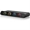 Belkin SOHO KVM Switch VGA & PS/2, USB - KVM / audio switch - 4 ports - desktop F1DS104J