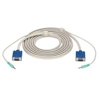 Black Box PREMIUM VGA CABLE W/AUDIO 35FT, HD15 &