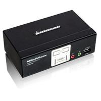 Iogear MiniView GCS1802 - KVM / audio / USB switch - 2 ports - desktop GCS1802