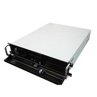 Compucase 2U Server Rackmount Industrial IPC Case with Front Mount Standard ATX Computer Power Supply Option RA251C00F