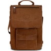 MacCase 15" Premium Leather MacBook Pro Flight Jacket with Backpack Strap Option - Vintage