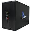 Cavalry Storage 2TB CADA USB/eSATA 2-bay RAID Disk Array for PC
