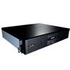 Buffalo Technology DriveStation Quattro Rackmount HD-RQS2TSU2/R5 - Hard drive array - 2 TB - 4 bays ( SATA-150 ) - 4 x HD 500 GB - Hi-Speed USB, Serial ATA-150 (external) - rack-mountable - 2U
