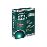 Kaspersky Internet Security 2009 - Subscription package ( 1 year ) - 5 User
