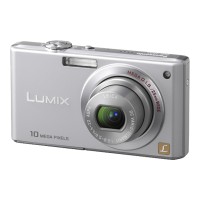 Panasonic Lumix FX37 10.1 Megapixel Digital Camera - Silver