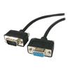 StarTech Coax Super Thin Low Profile SVGA Extension Cable - display extension cable - 10 ft